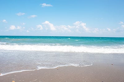 North Jetty Beach in Venice, Florida